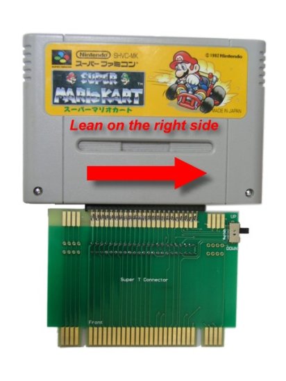 T-Connector for Super Flash Cart - Click Image to Close