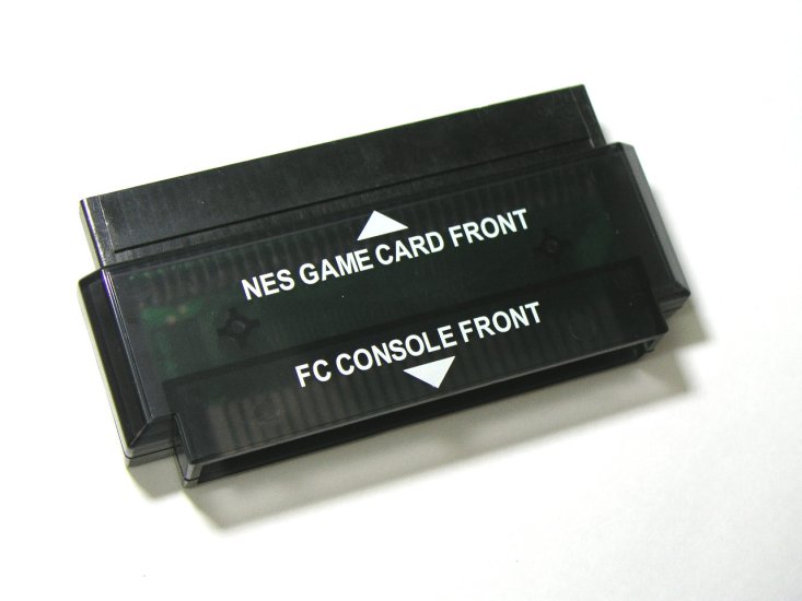 72pins to 60pins - NES to Famicom Game Converter (With Case) - Click Image to Close